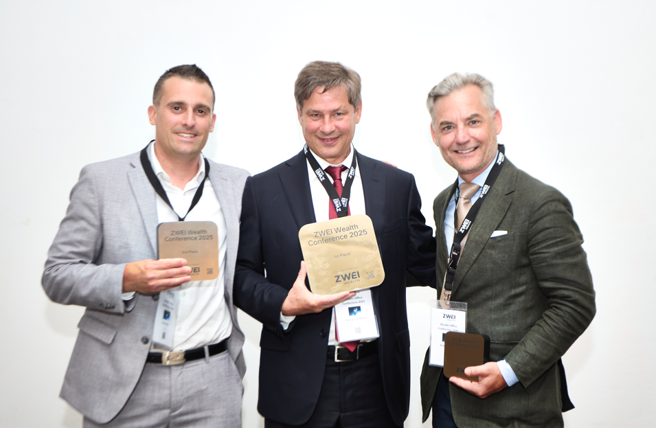 Wealth Office Conference 2025 - La compétition des meilleurs : voici les gagnants Genève, 17 juin 2025
